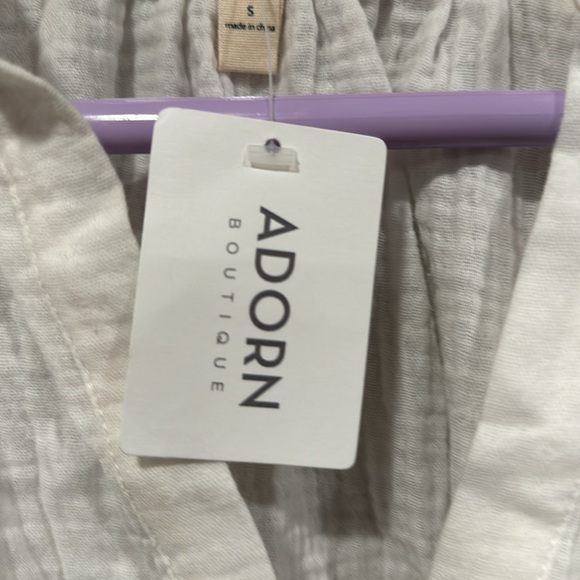 Grade Gather women’s gauze cap sleeve top - Picture 3 of 3